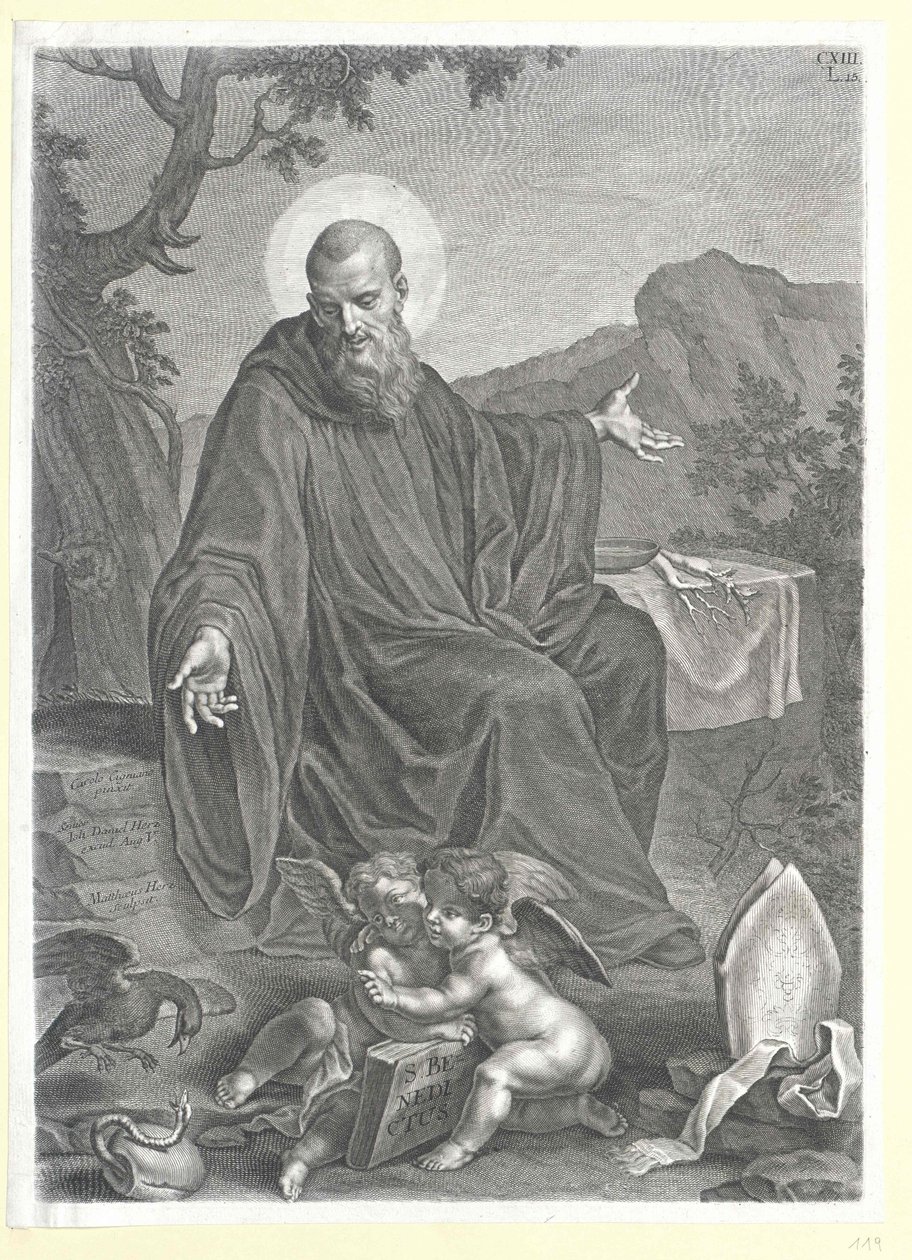 São Bento de Nursia de Artist Unknown