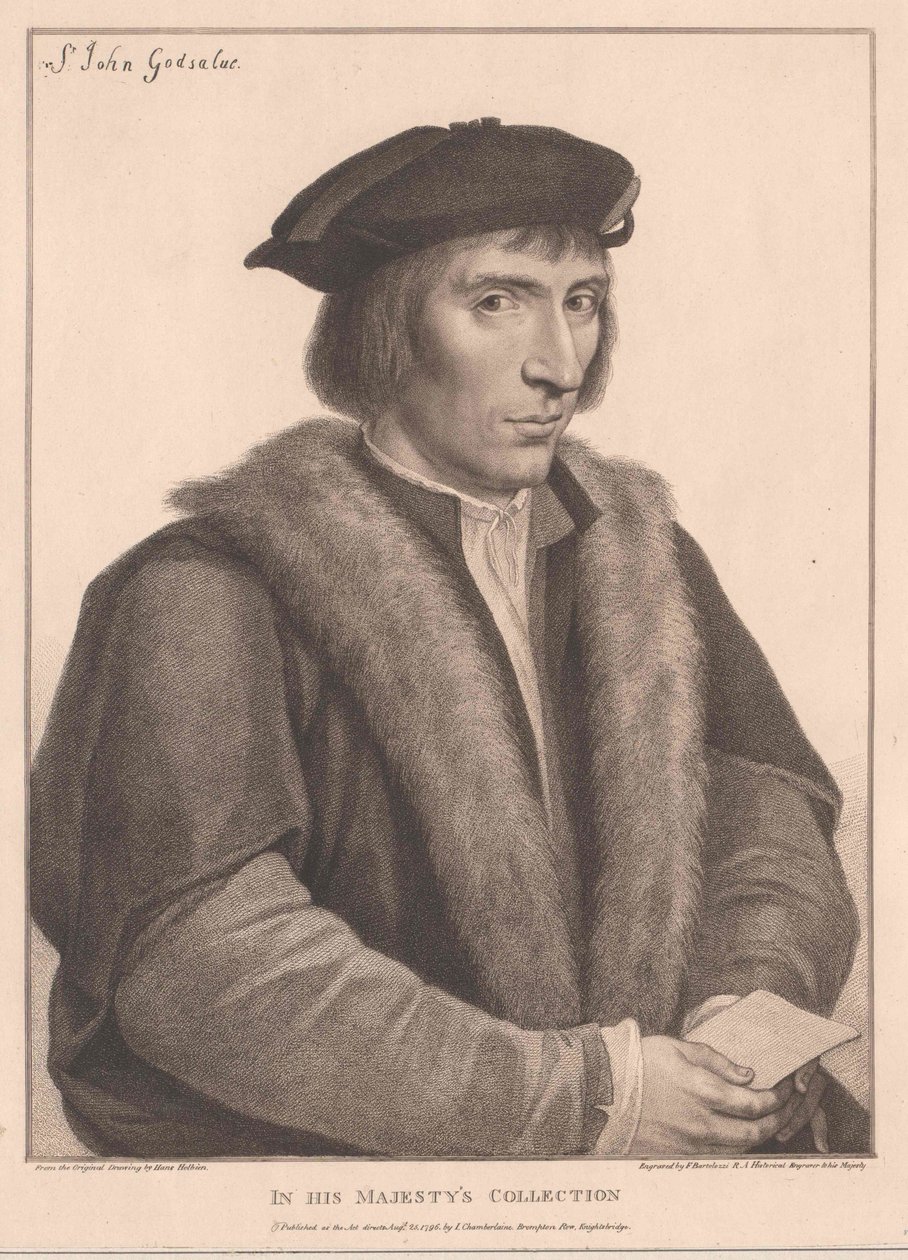 Sir John Godsalve de Artist Unknown