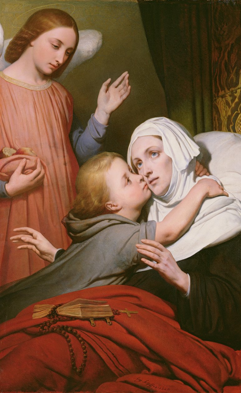 A criança caridosa, 1840 de Ary Scheffer