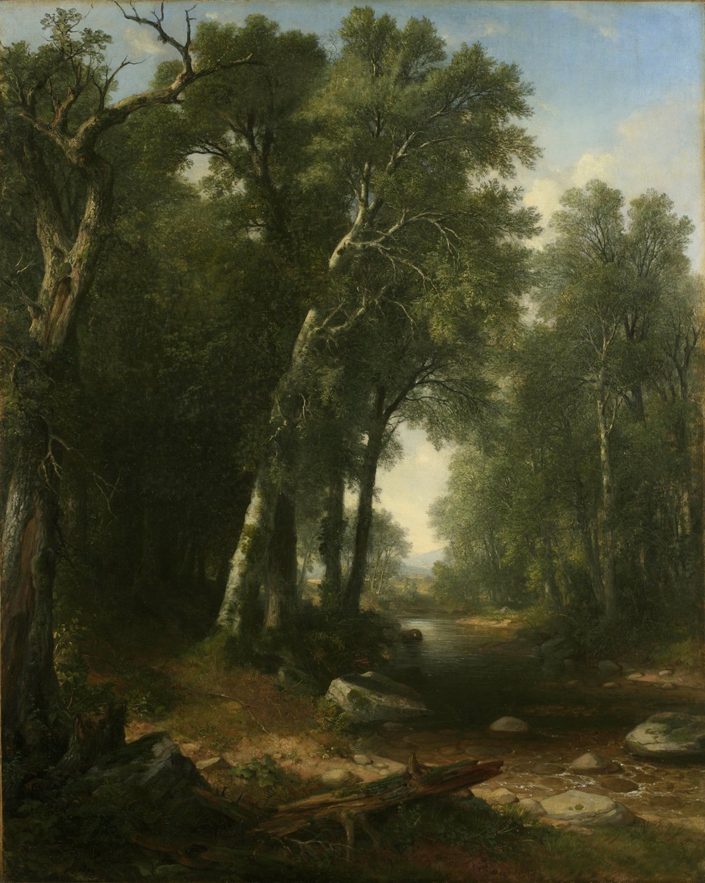 Woodland Brook, 1859 de Asher Brown Durand
