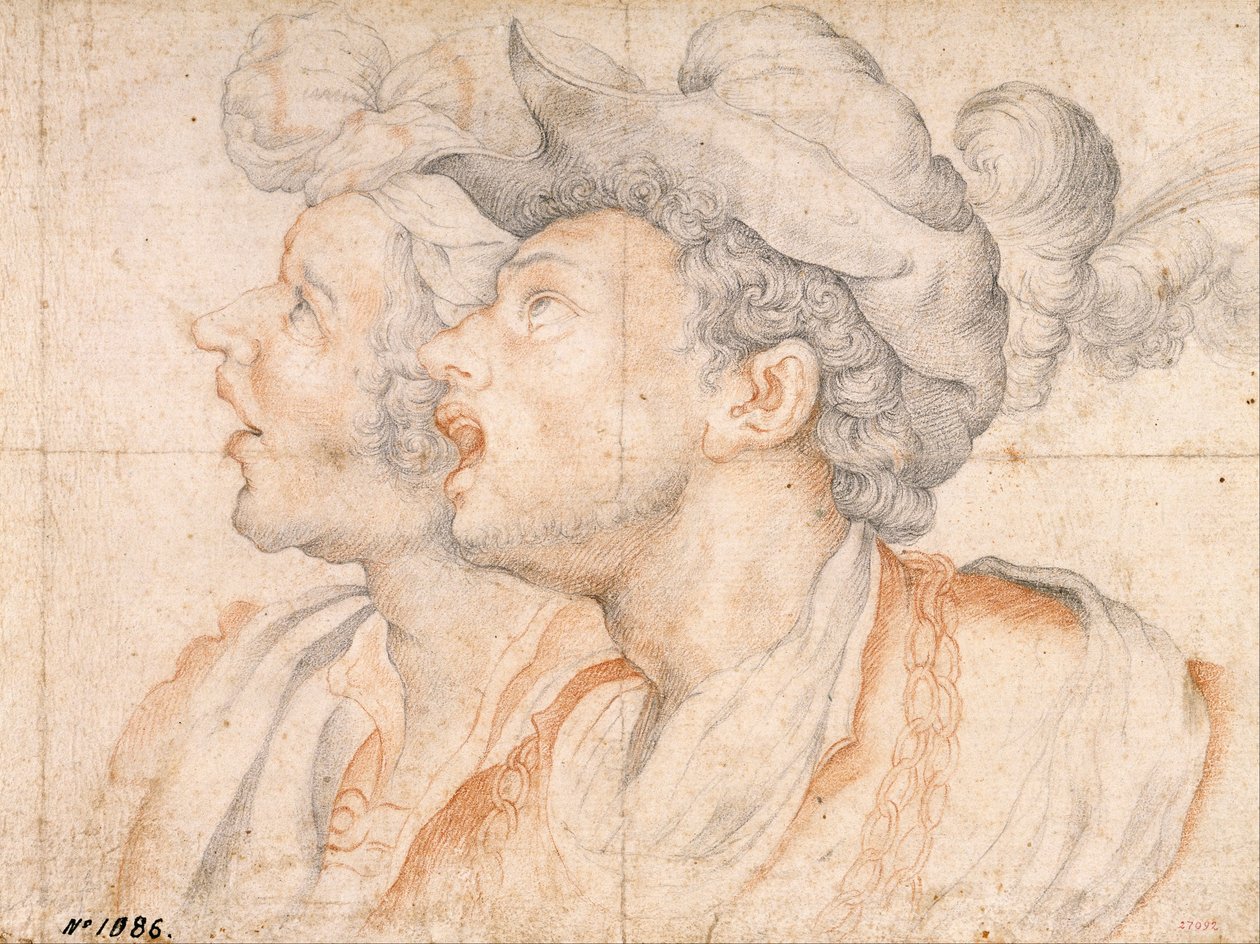 Dois jovens chefes de Camillo Procaccini