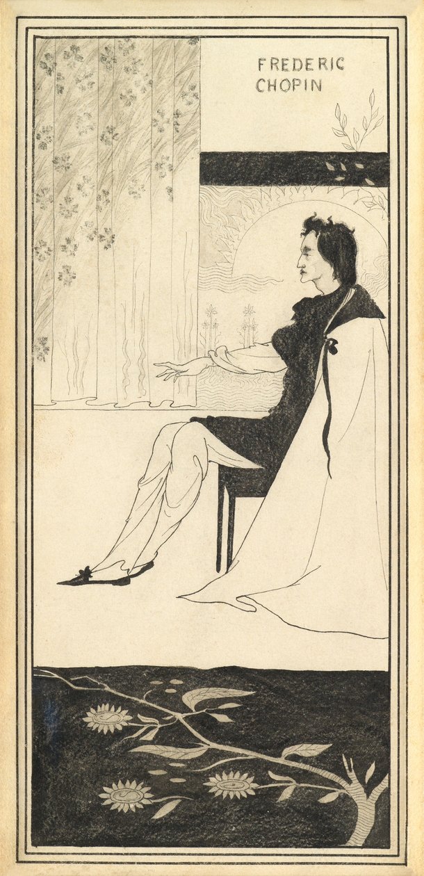 Frederic Chopin de Aubrey Beardsley