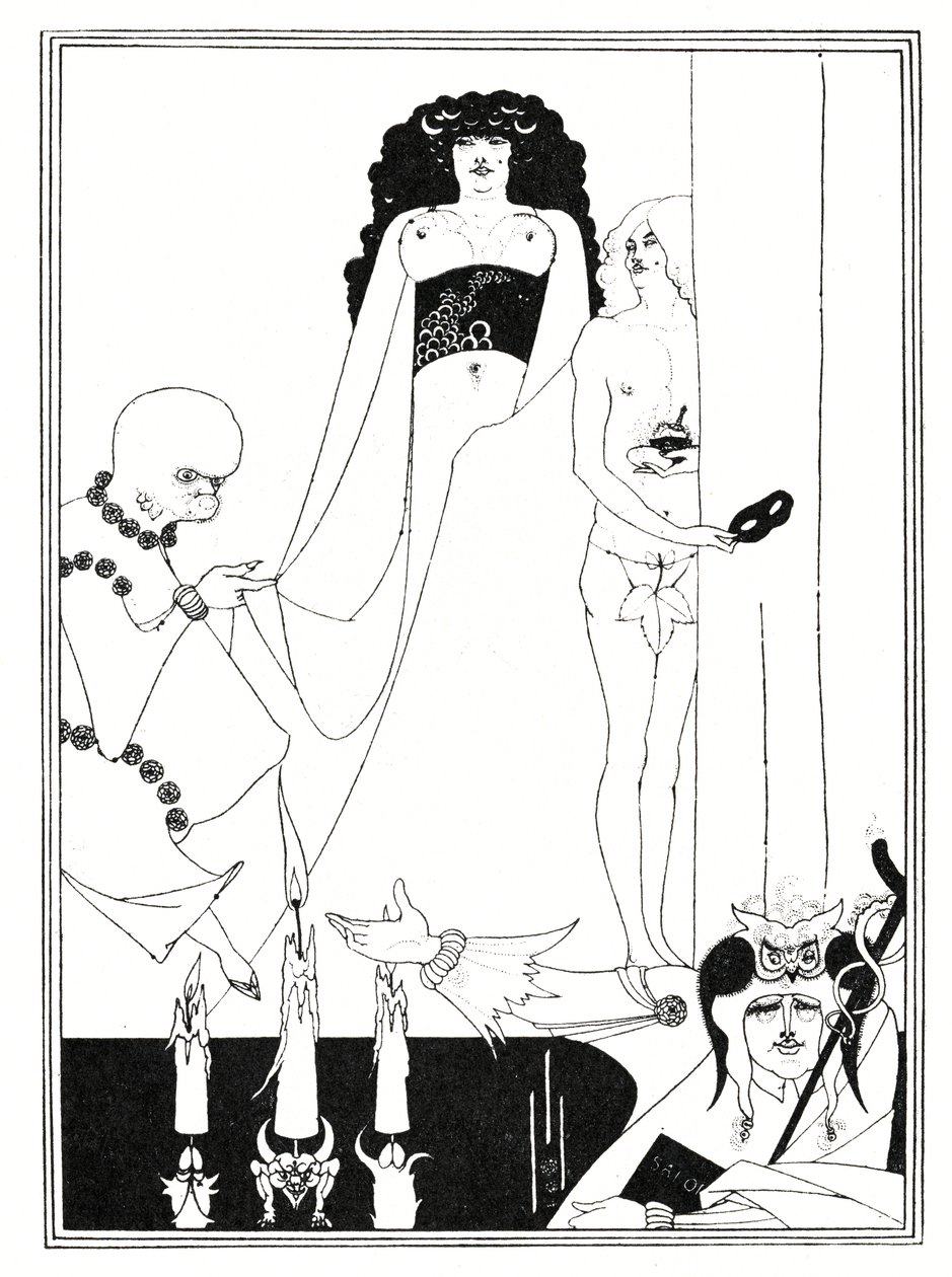 Entrar Herodíades de Aubrey Beardsley