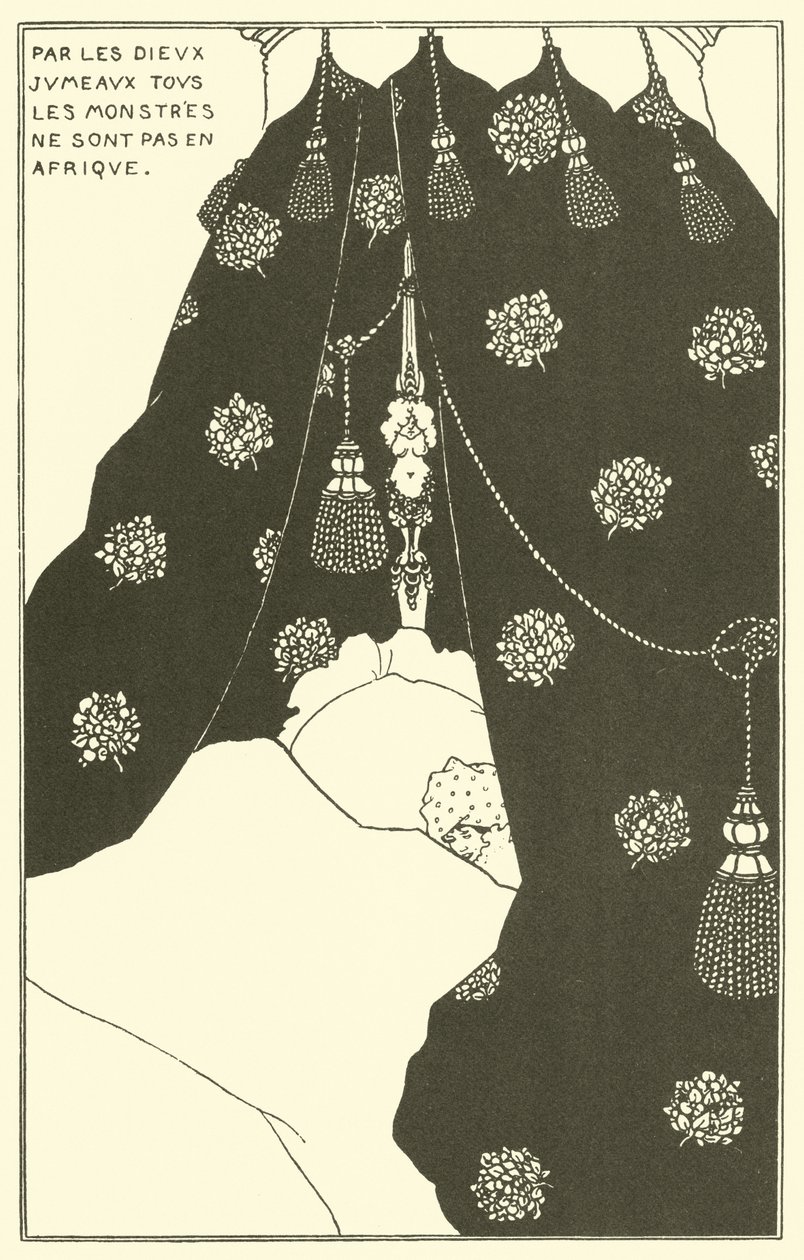 Retrato de si mesmo de Aubrey Beardsley