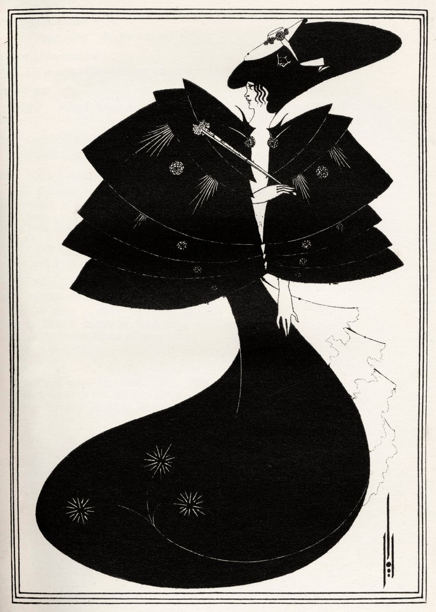 "O Cabo Negro de Aubrey Beardsley