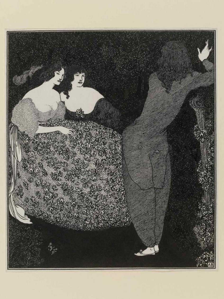 Tristão e Isolda, 1896. de Aubrey Beardsley