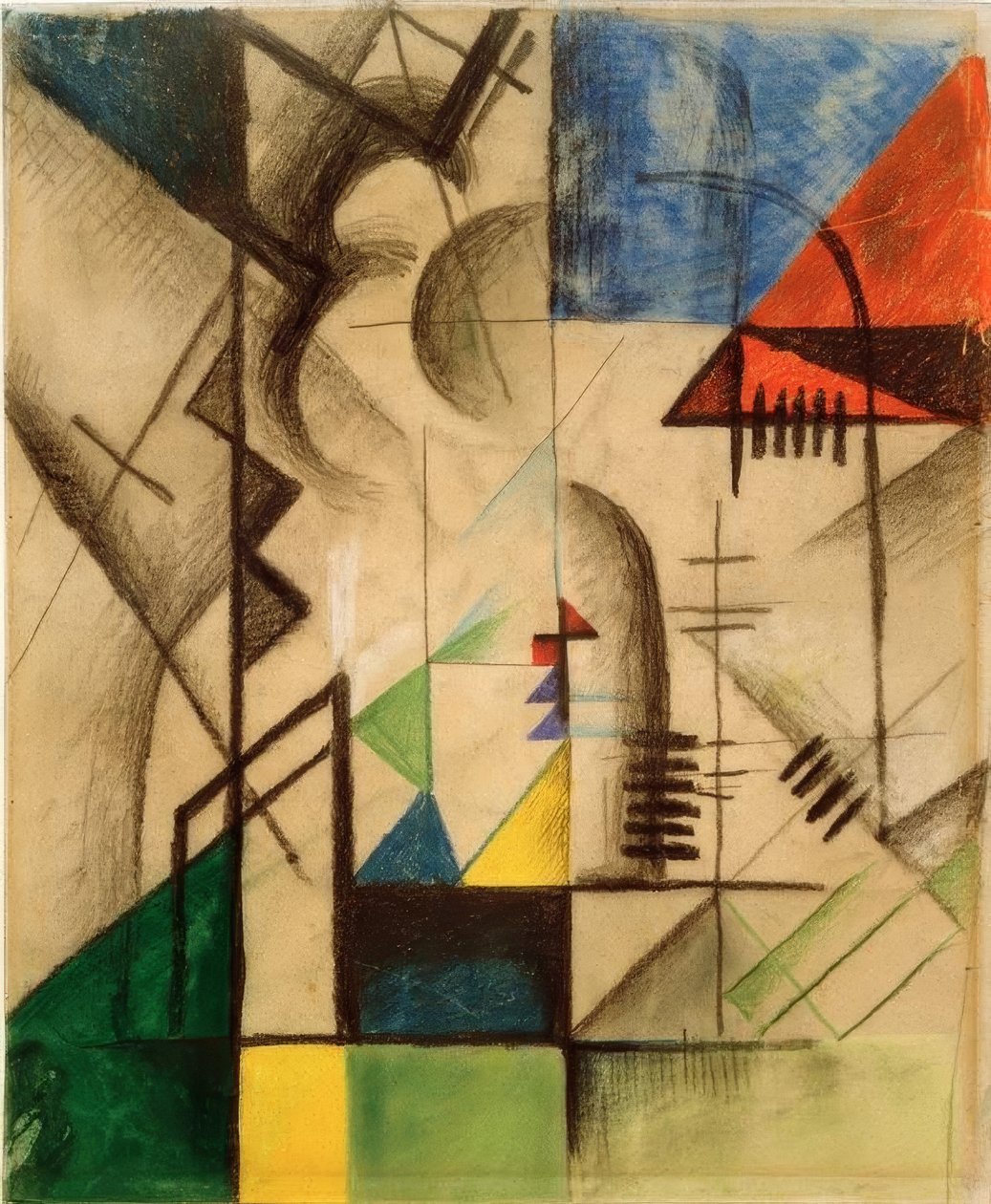 Formas abstratas de August Macke