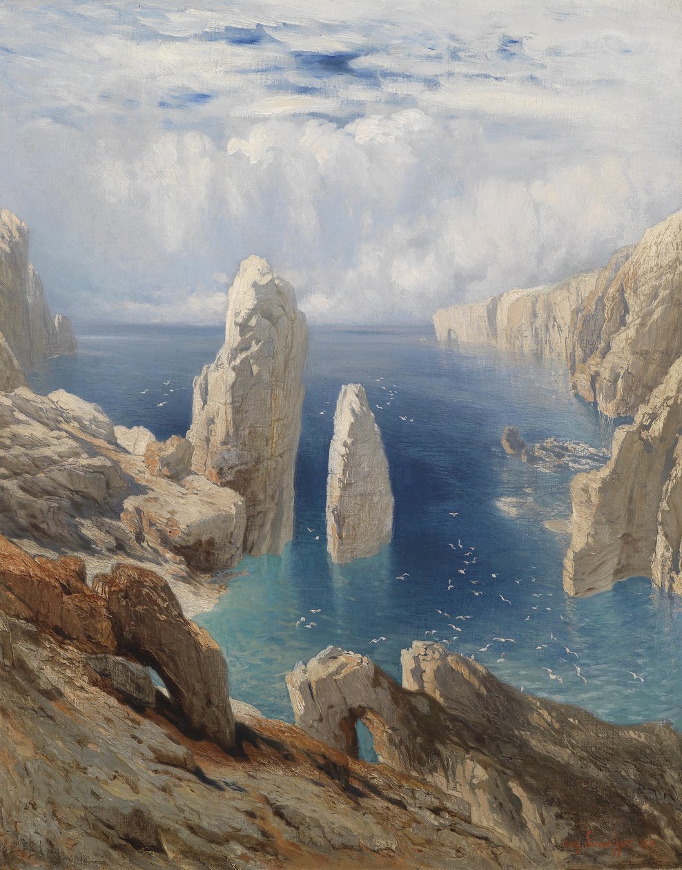 Penhasco de August Schaeffer von Wienwald