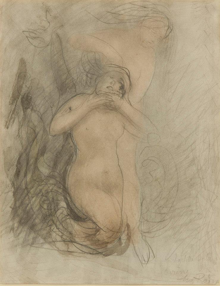 Banho do sirenan de Auguste Rodin