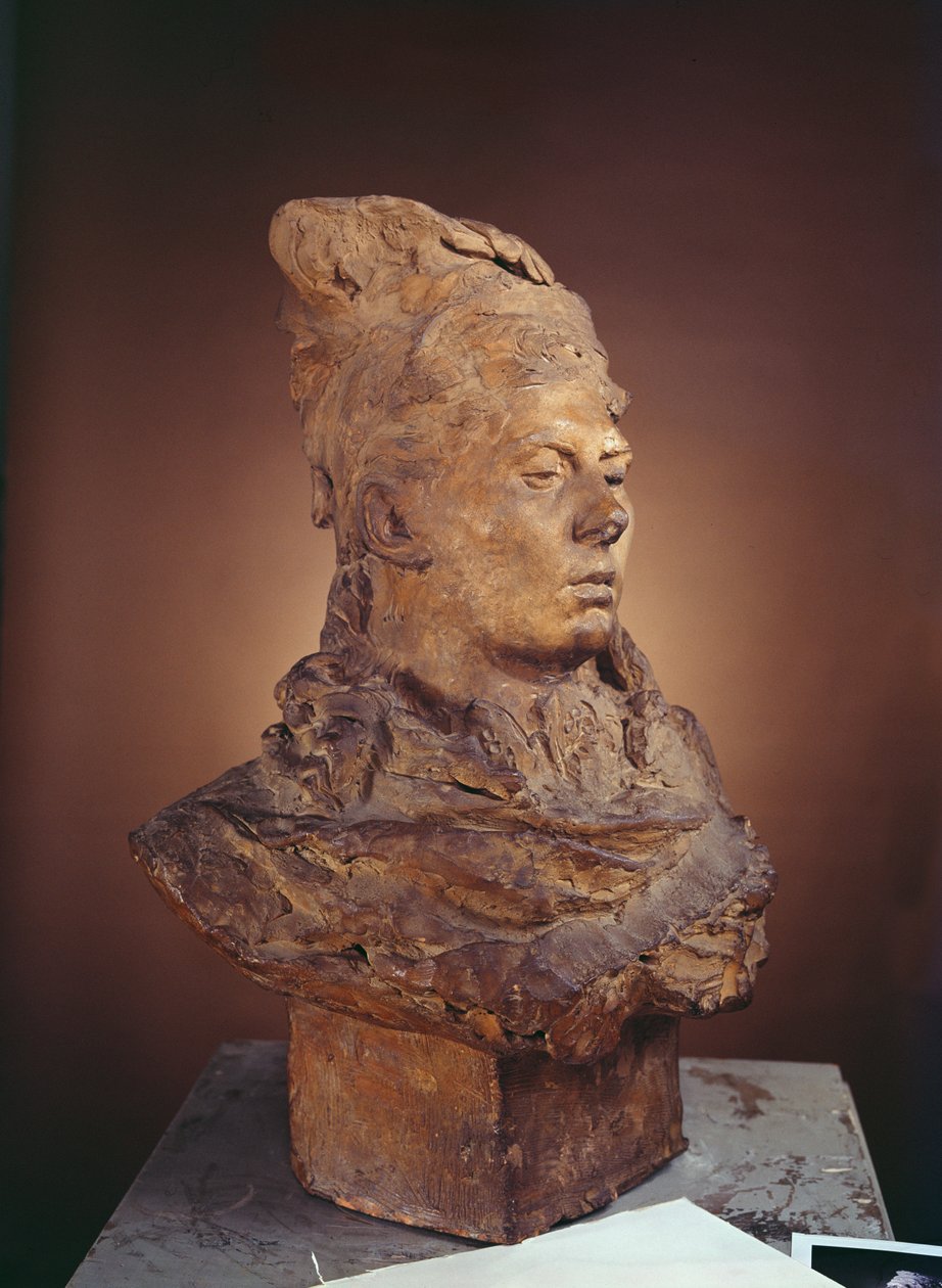 Rose (gesso) de Auguste Rodin