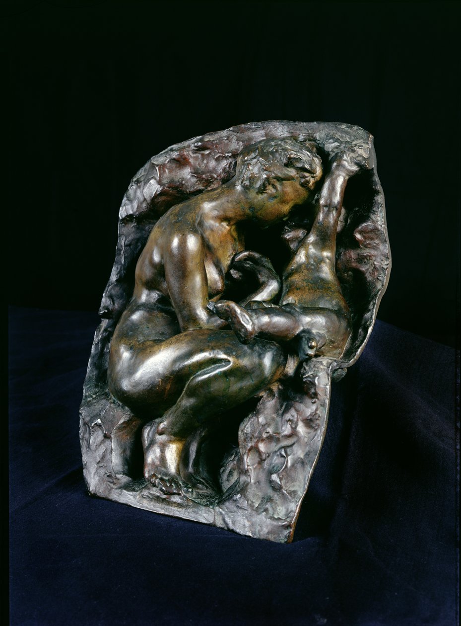 A caverna (bronze) de Auguste Rodin