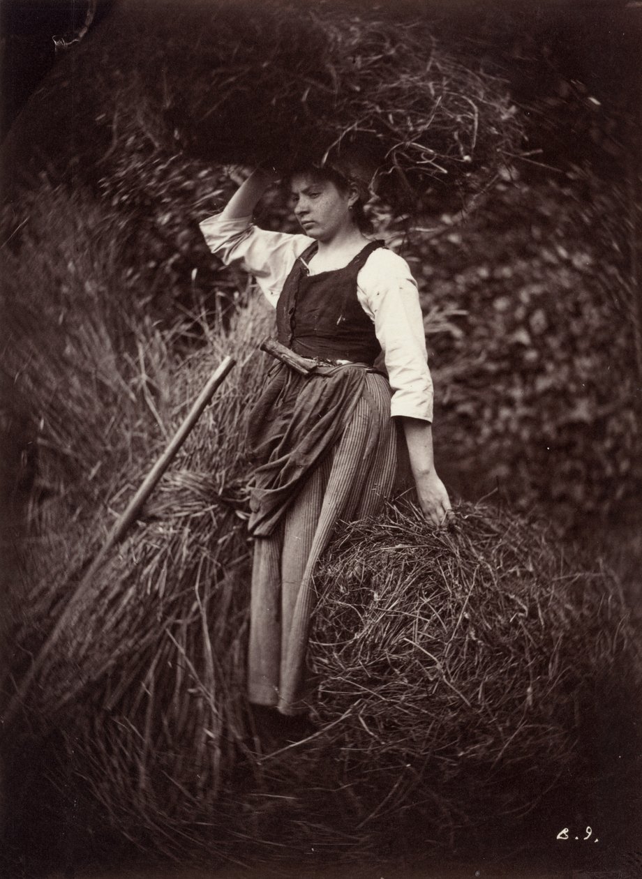 Camponês, c. 1870. de Auguste Giraudon