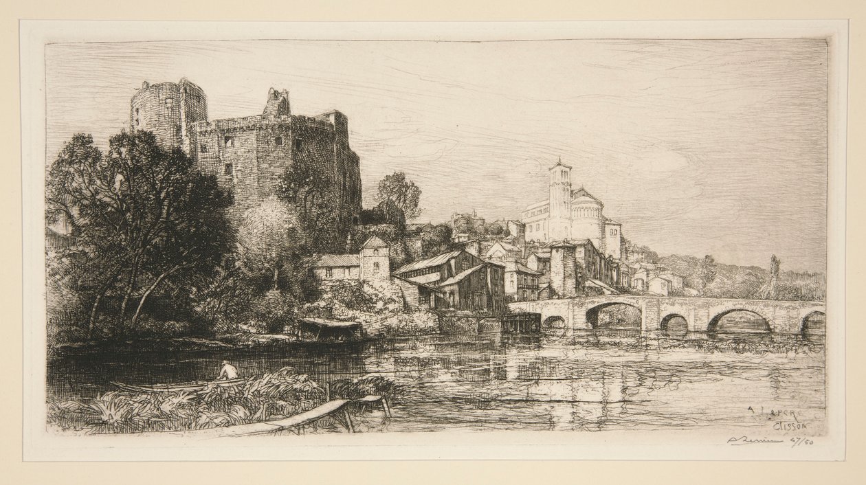 Clisson (Loire-Maritime) de Auguste Lepere