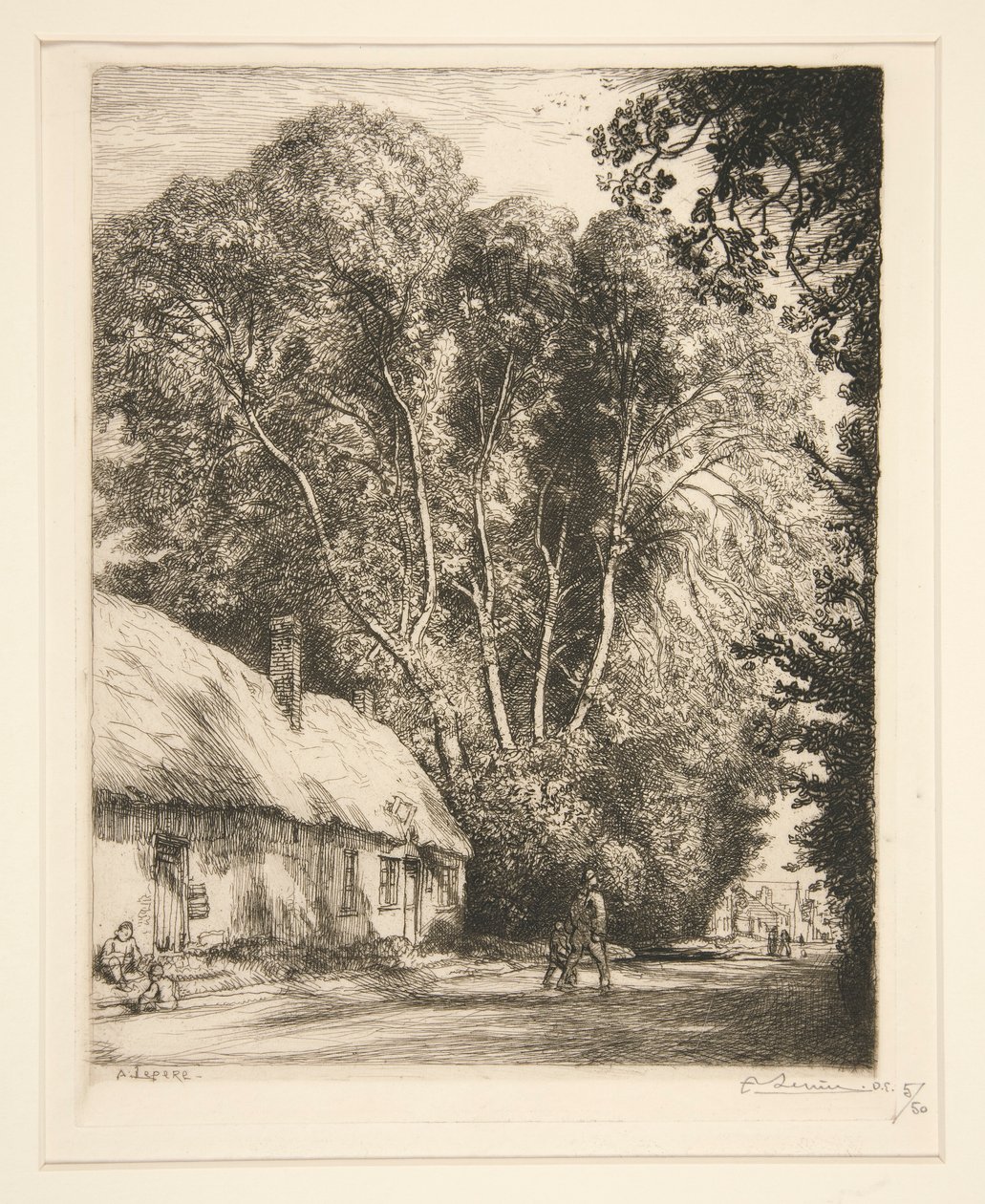 Le Bout Genet (Cr?vec?ur-le-Grand) de Auguste Lepere
