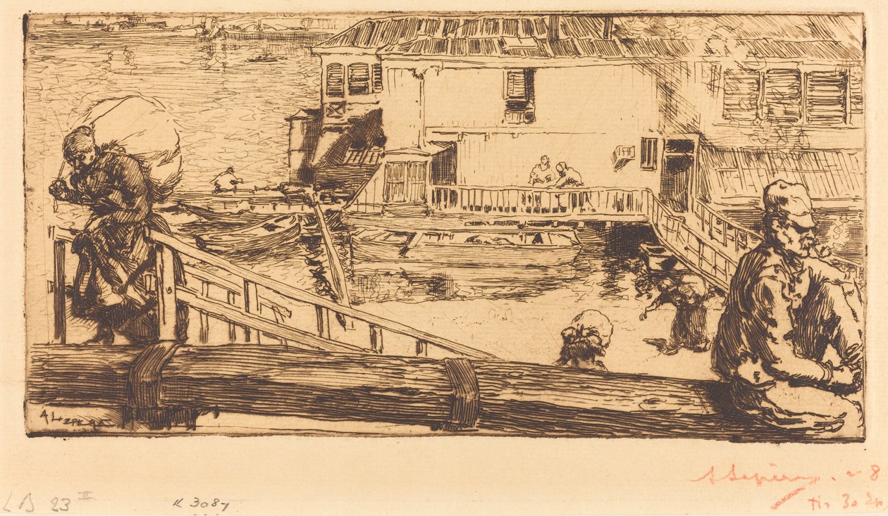 A Lavanderia de Auguste Lepere