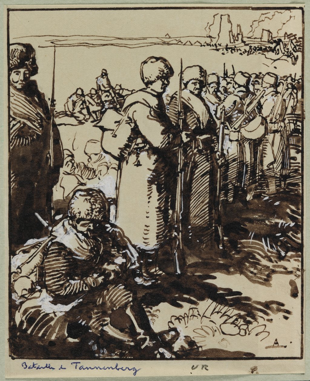 Batalha de Tannenberg de Auguste Louis Lepère