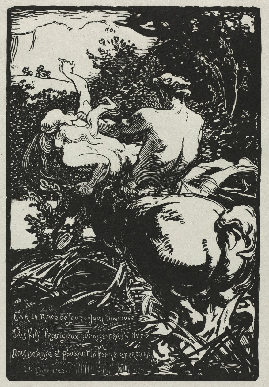 O Centauro de Auguste Louis Lepère