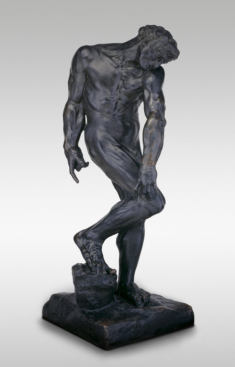 Adam, modelado c.1881 de Auguste Rodin