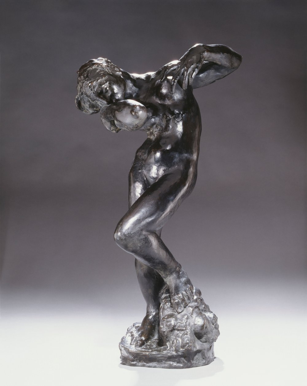 Meditação, 1885 e 1924 de Auguste Rodin