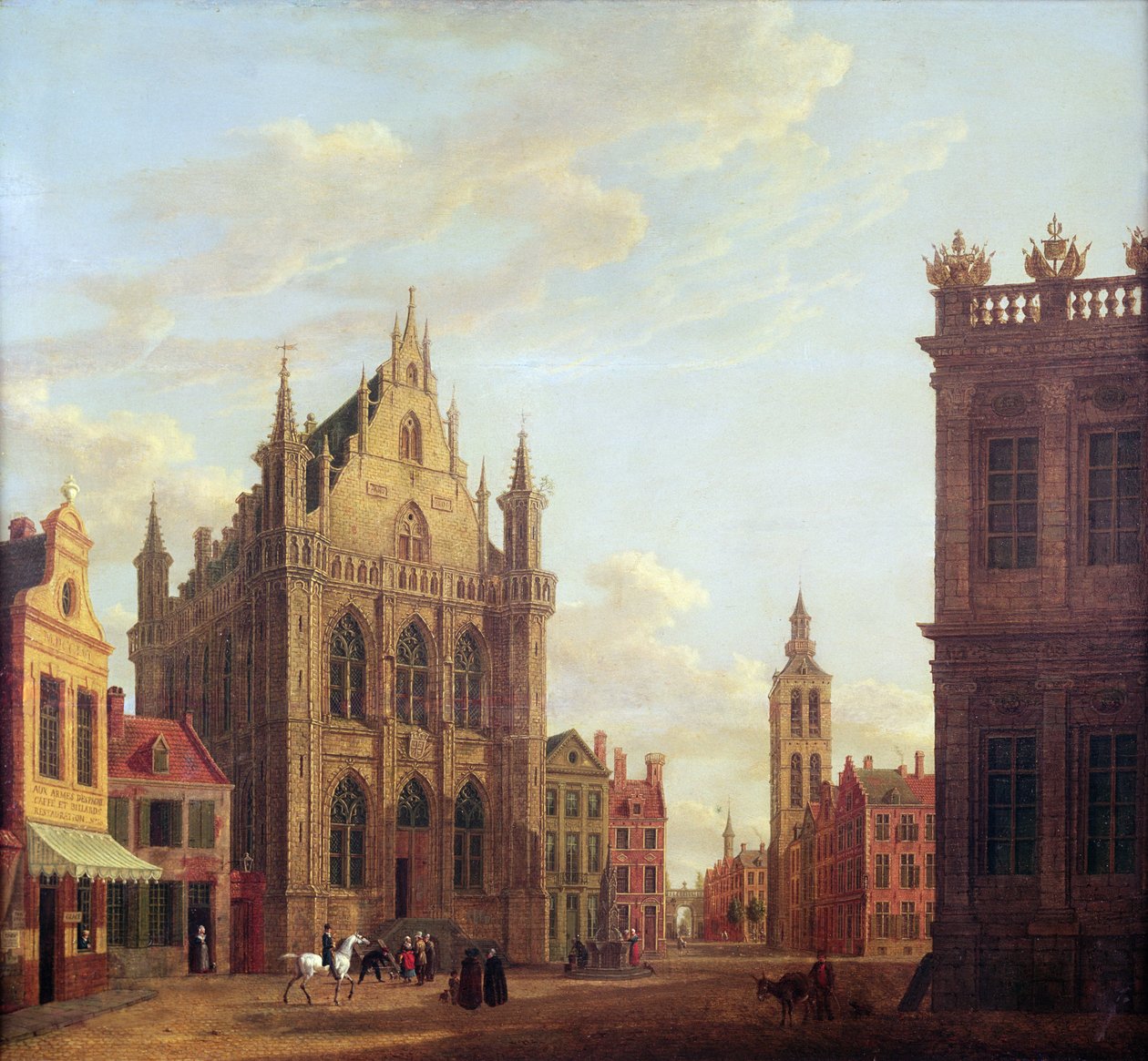 Bruges, 1824 de Augustus Wynantsz