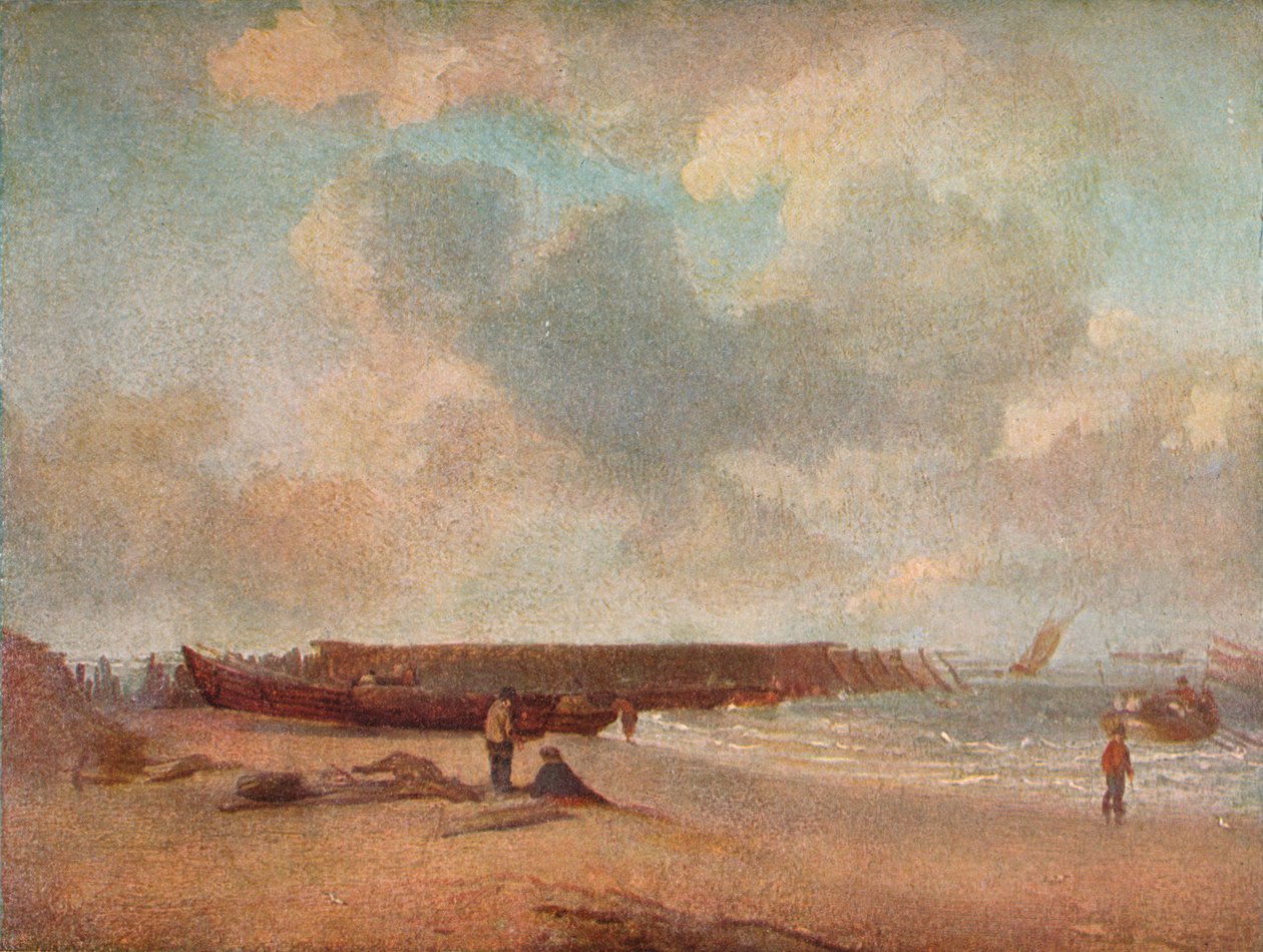 Na costa do mar, c1811 1904 de Augustus Wall Callcott