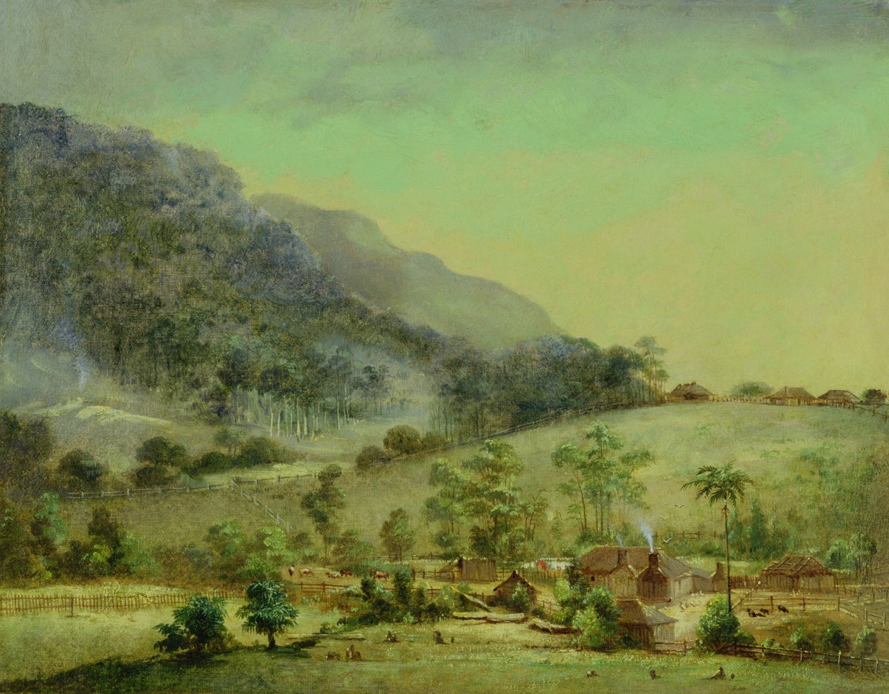 Herdades, c.1850 de Australasian School