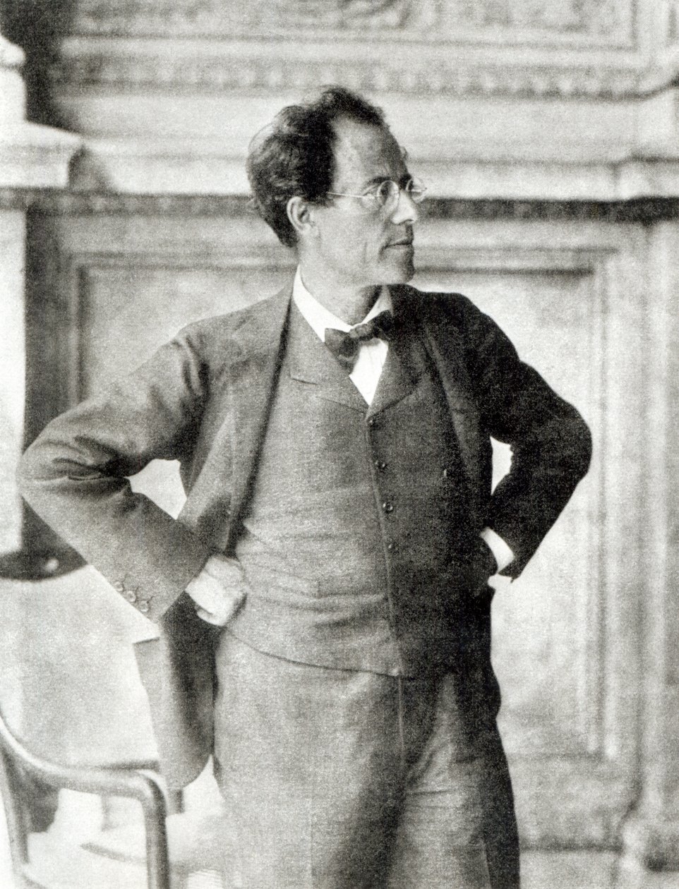 Retrato de Gustav Mahler, 1907 de Austrian Photographer