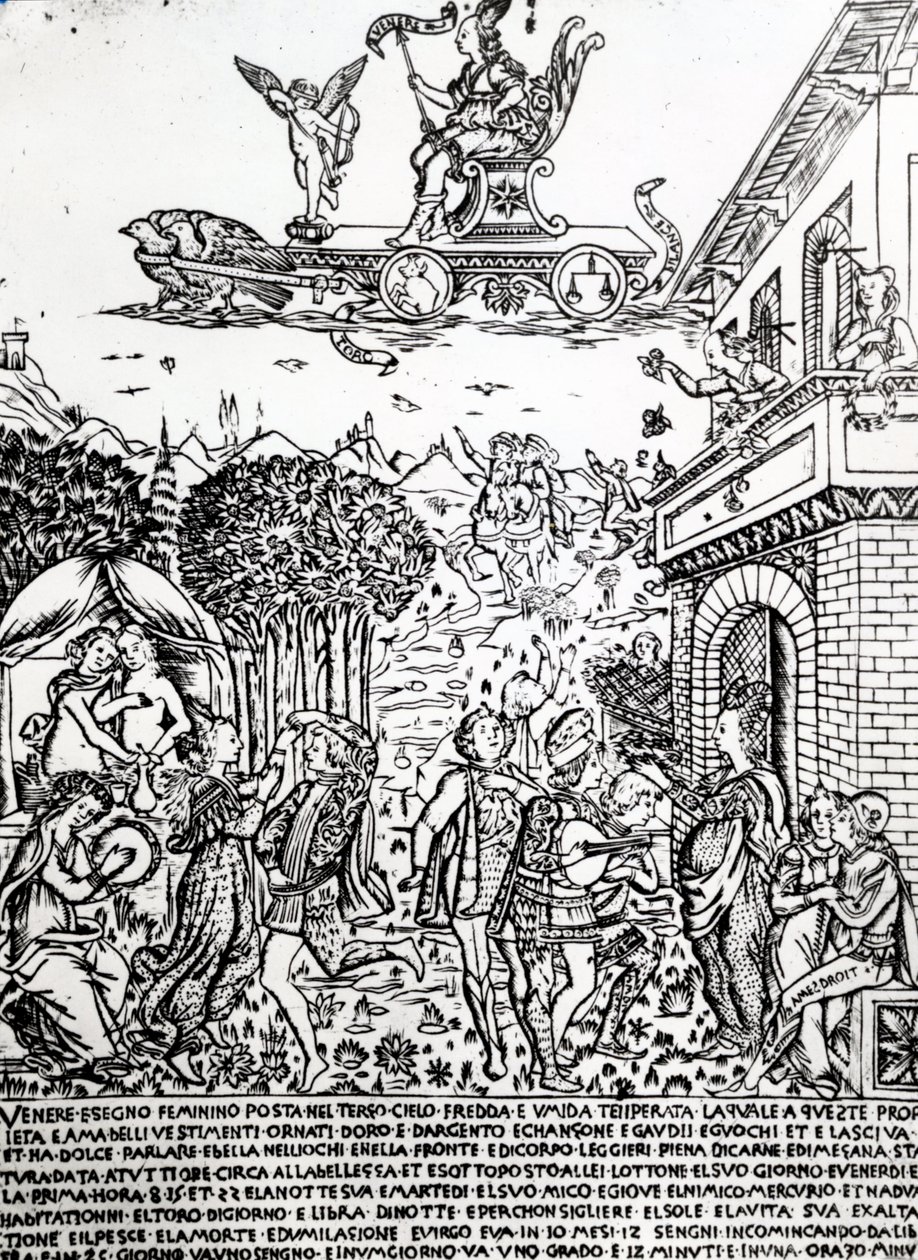 Vênus, c.1464 de Baccio Baldini