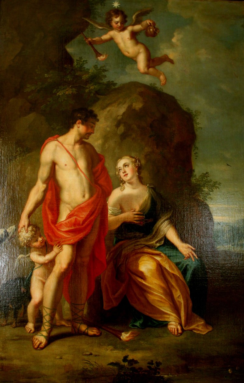 Vénus e Adónis de Balthasar Beschey