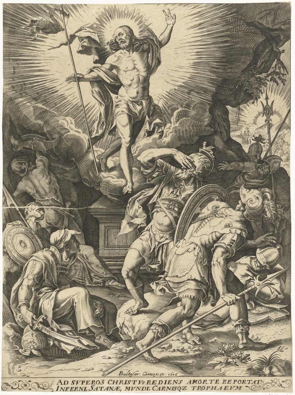 A Ressurreição de Cristo de Balthasar Caymox