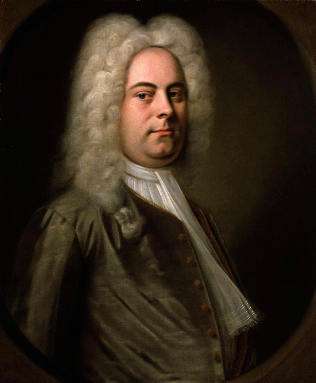 George Frideric Handel, compositor alemão, 1726-1728. de Balthasar Denner