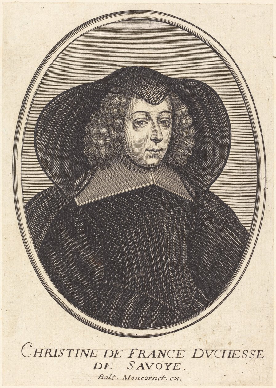 Cristina da França de Balthasar Moncornet