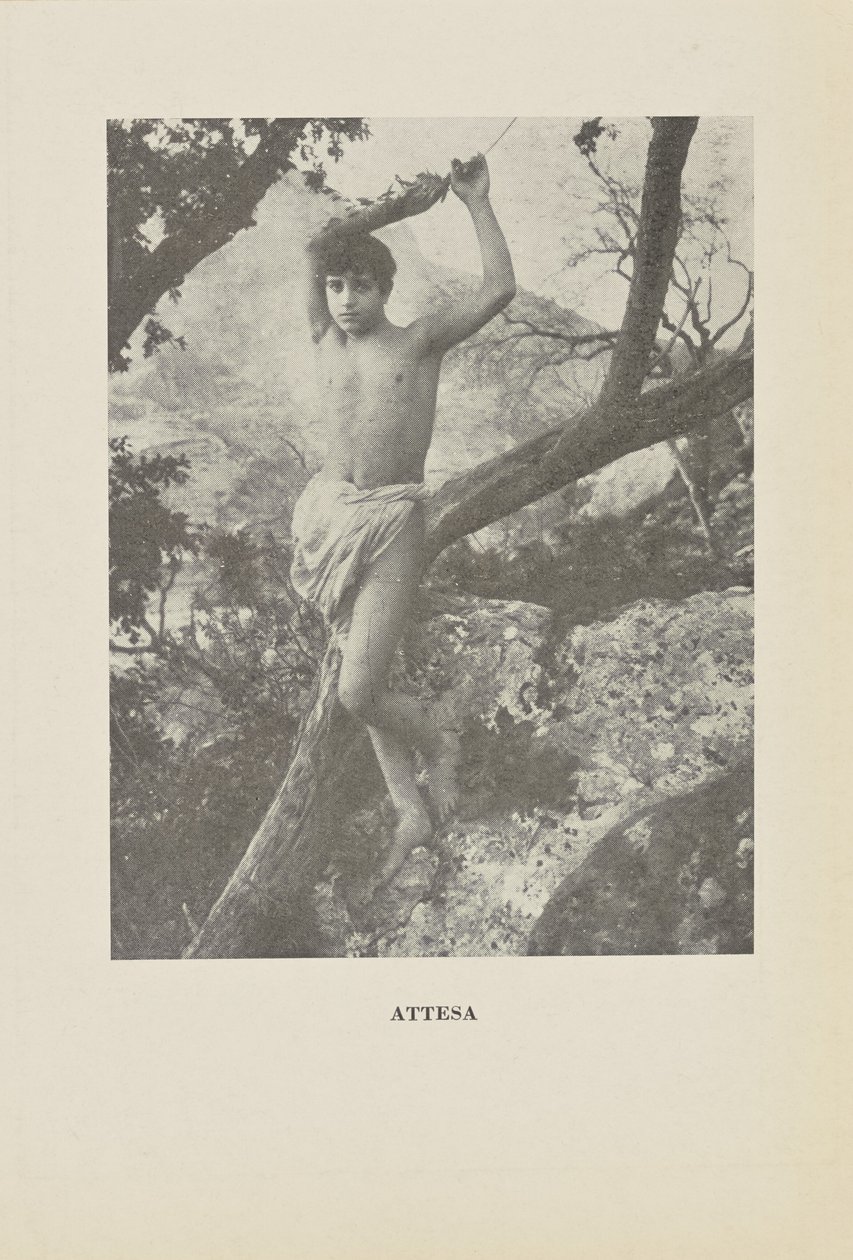 Em espera de Baron Wilhelm von Gloeden