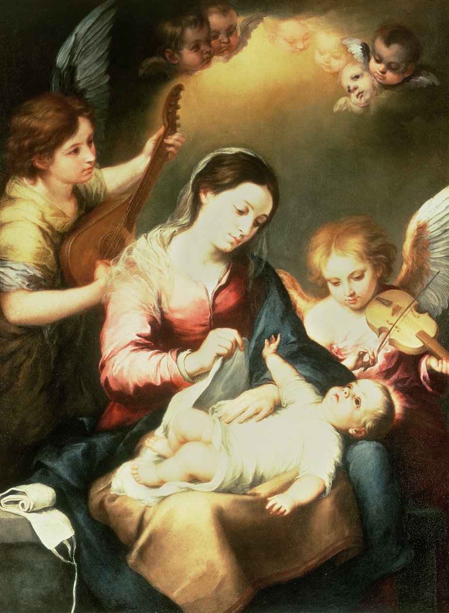 Virgem dos Panos de Bartolomé Esteban Murillo