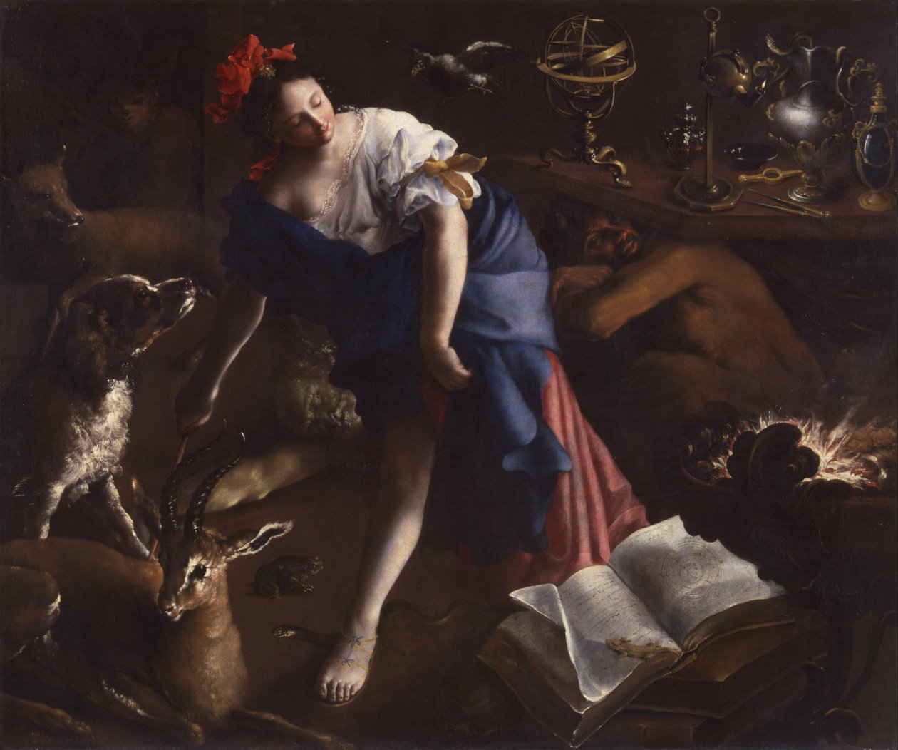 A feiticeira de Bartolomeo Guidobono