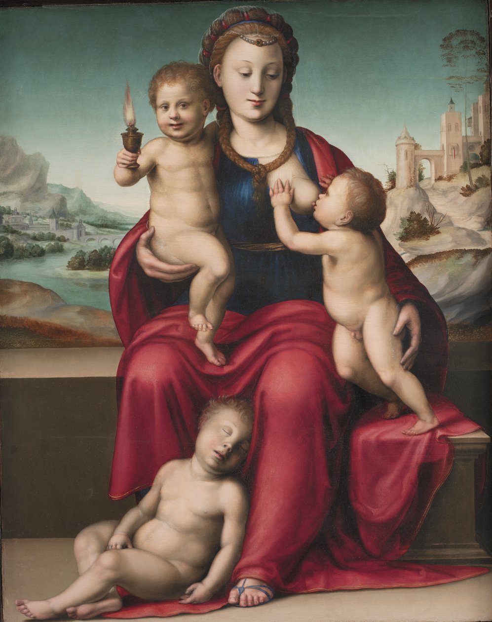 Caritas (Caridade) de Bartolomeo di Zanobi