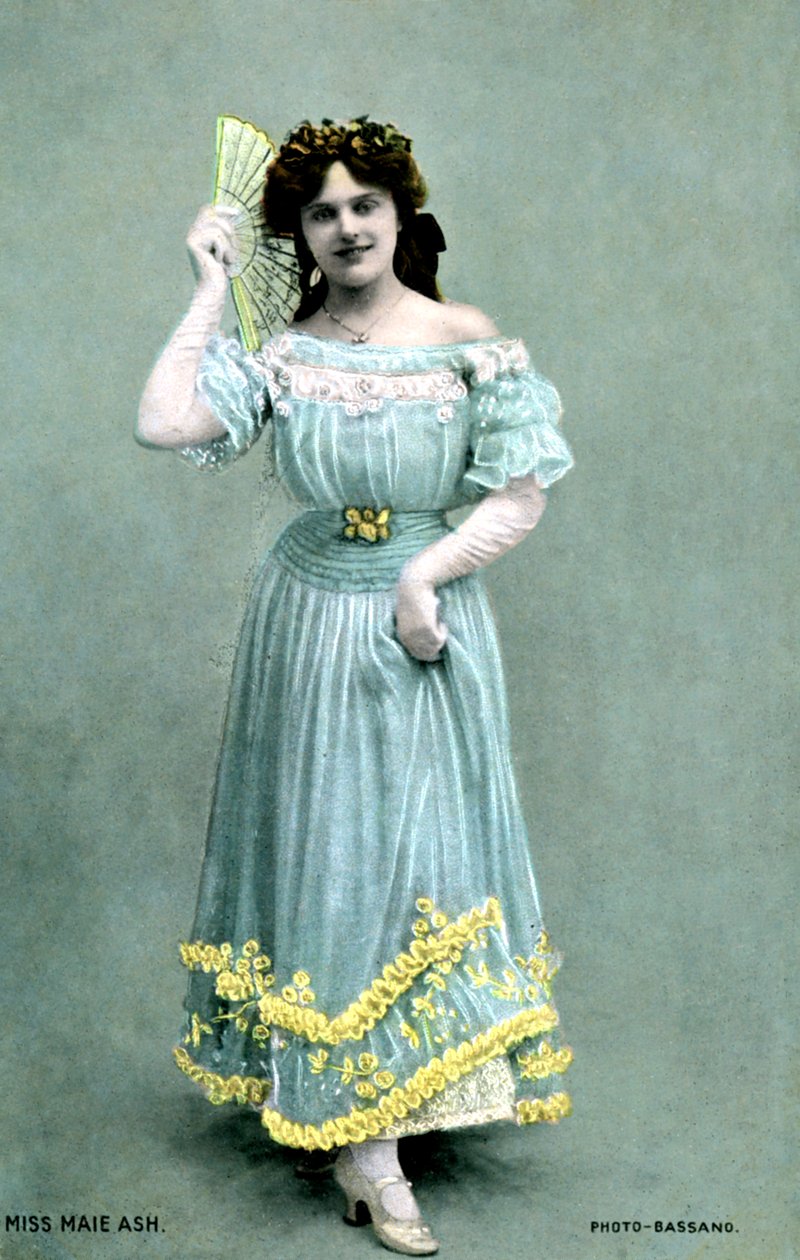 Maie Ash, atriz, 1905. de Bassano Studio
