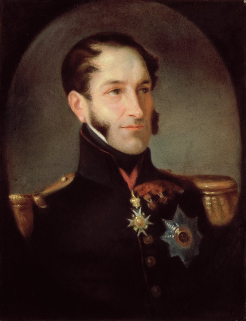 Leopold I (1790-1865) de Saxe-Cobourg-Gotha, 1841 de Belgian School