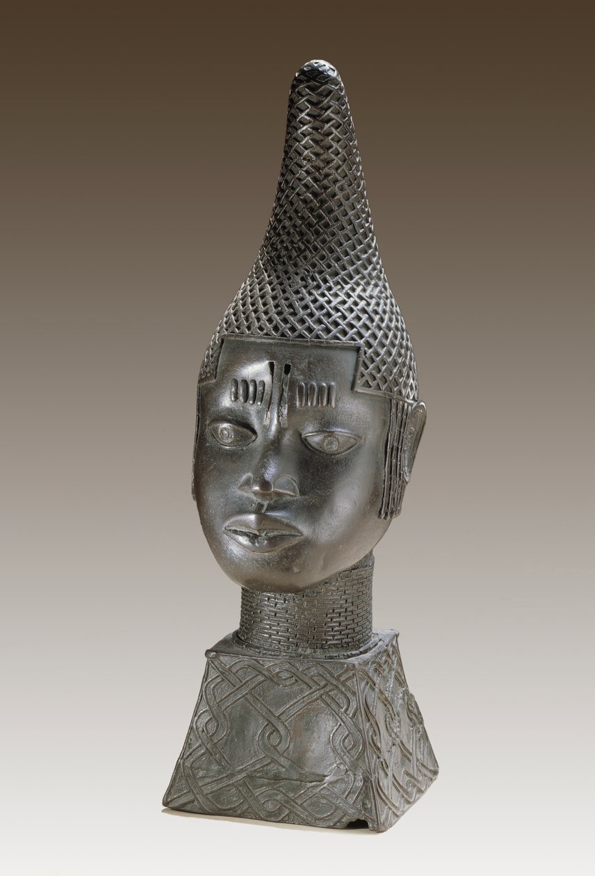 Cabeça da mãe rainha (bronze) de Benin