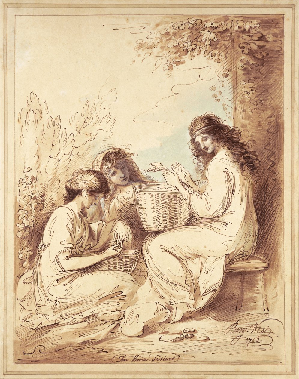 As três irmãs de Benjamin West