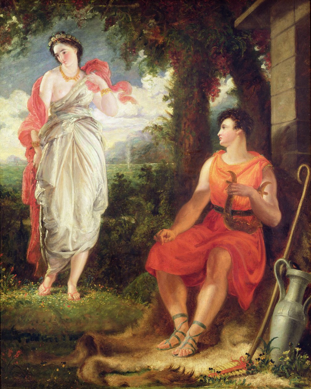 Vênus e Anquises de Benjamin Robert Haydon