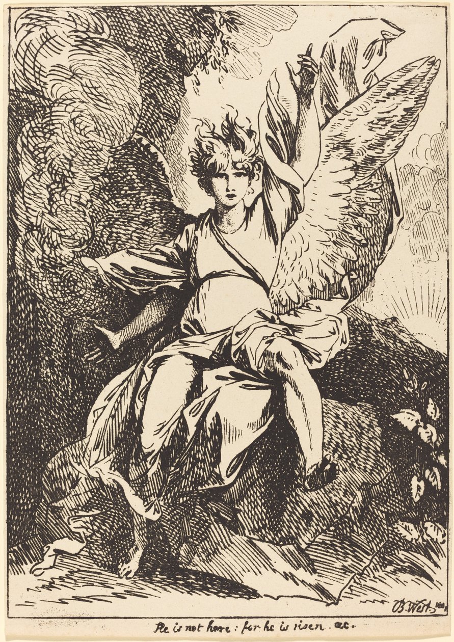 Anjo da Ressurreição de Benjamin West