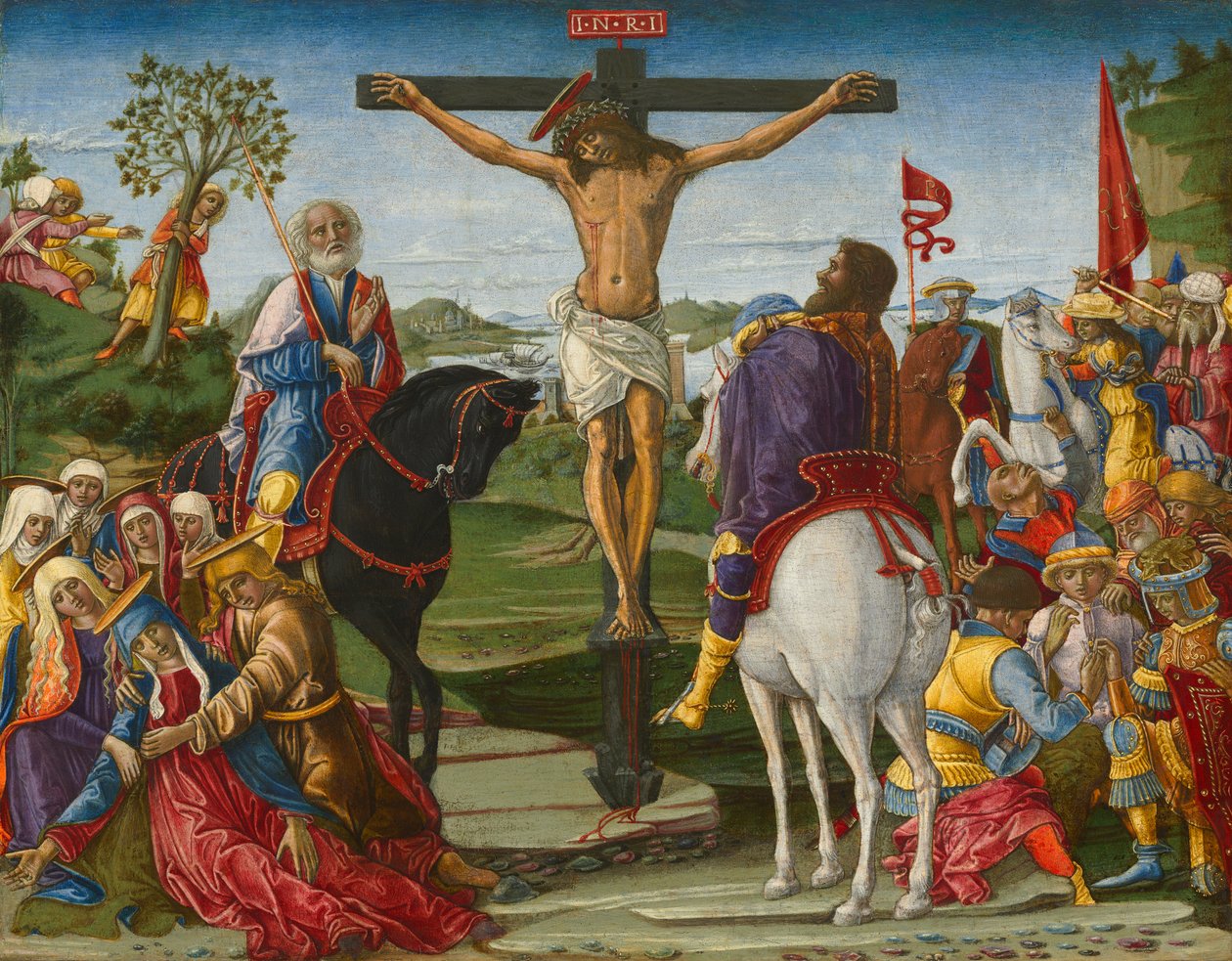 A Crucificação de Benvenuto di Giovanni