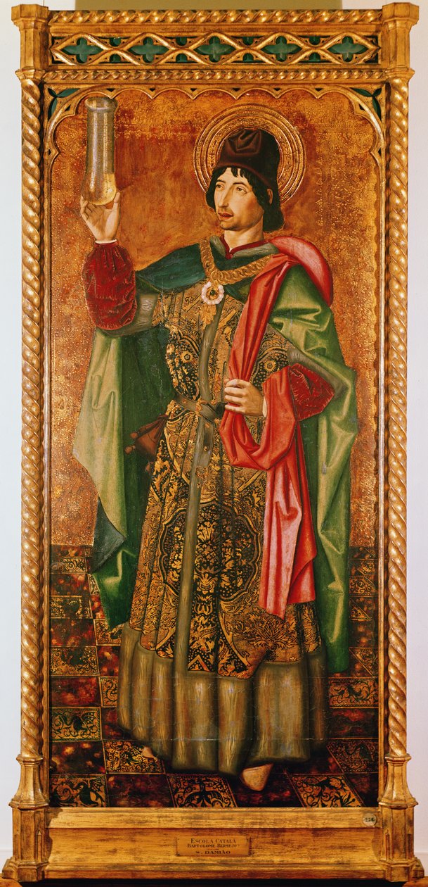São Damien, c.1490 de Bermejo