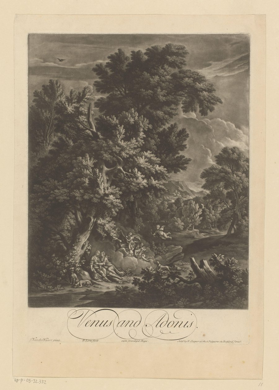 Vénus e Adónis de Bernard Lens (II)