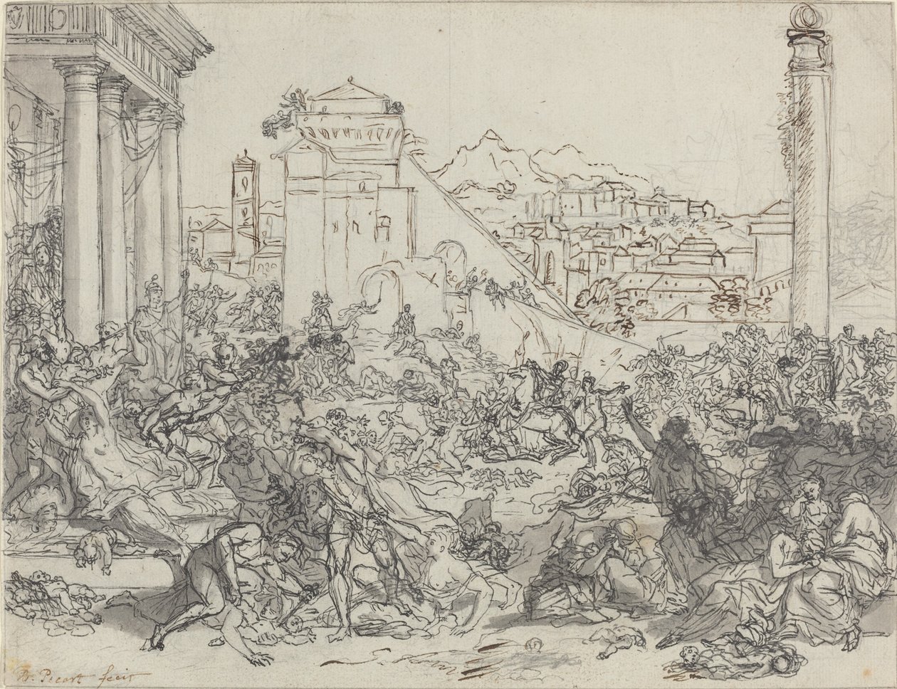 Massacre dos Inocentes de Bernard Picart