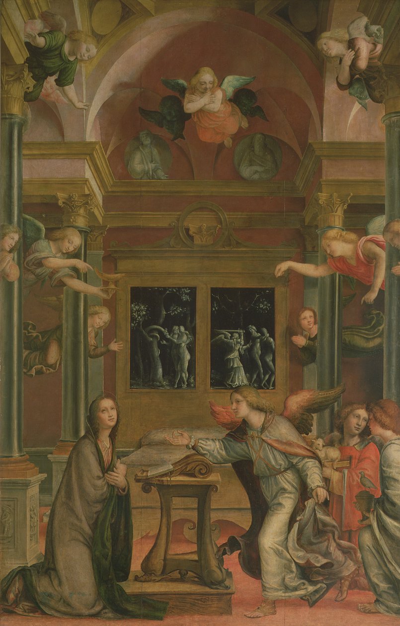 A Anunciação de Bernardino Luini