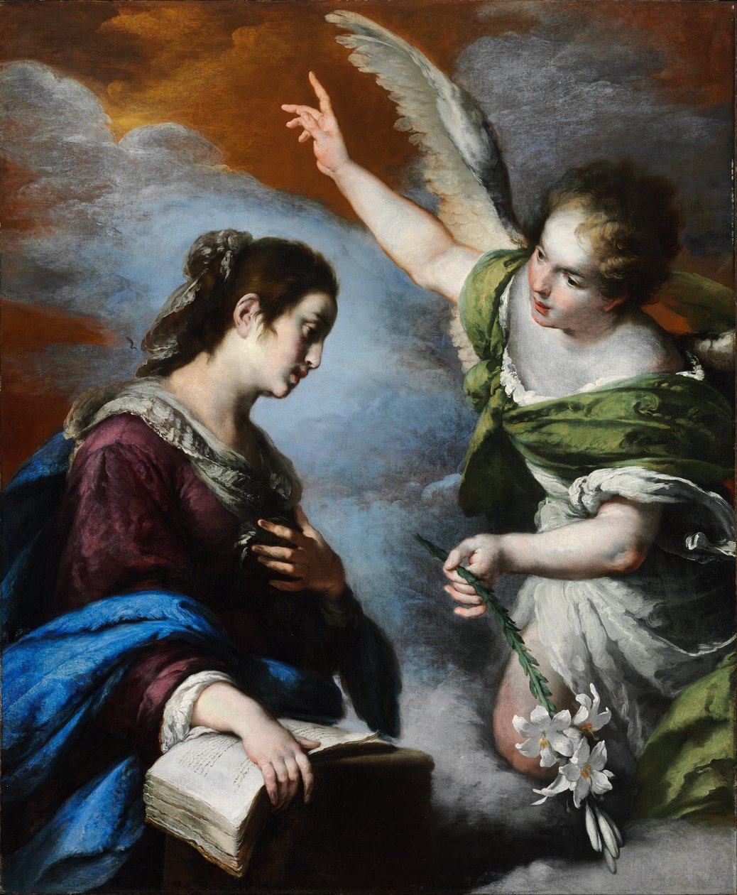 Anunciação de Bernardo Strozzi