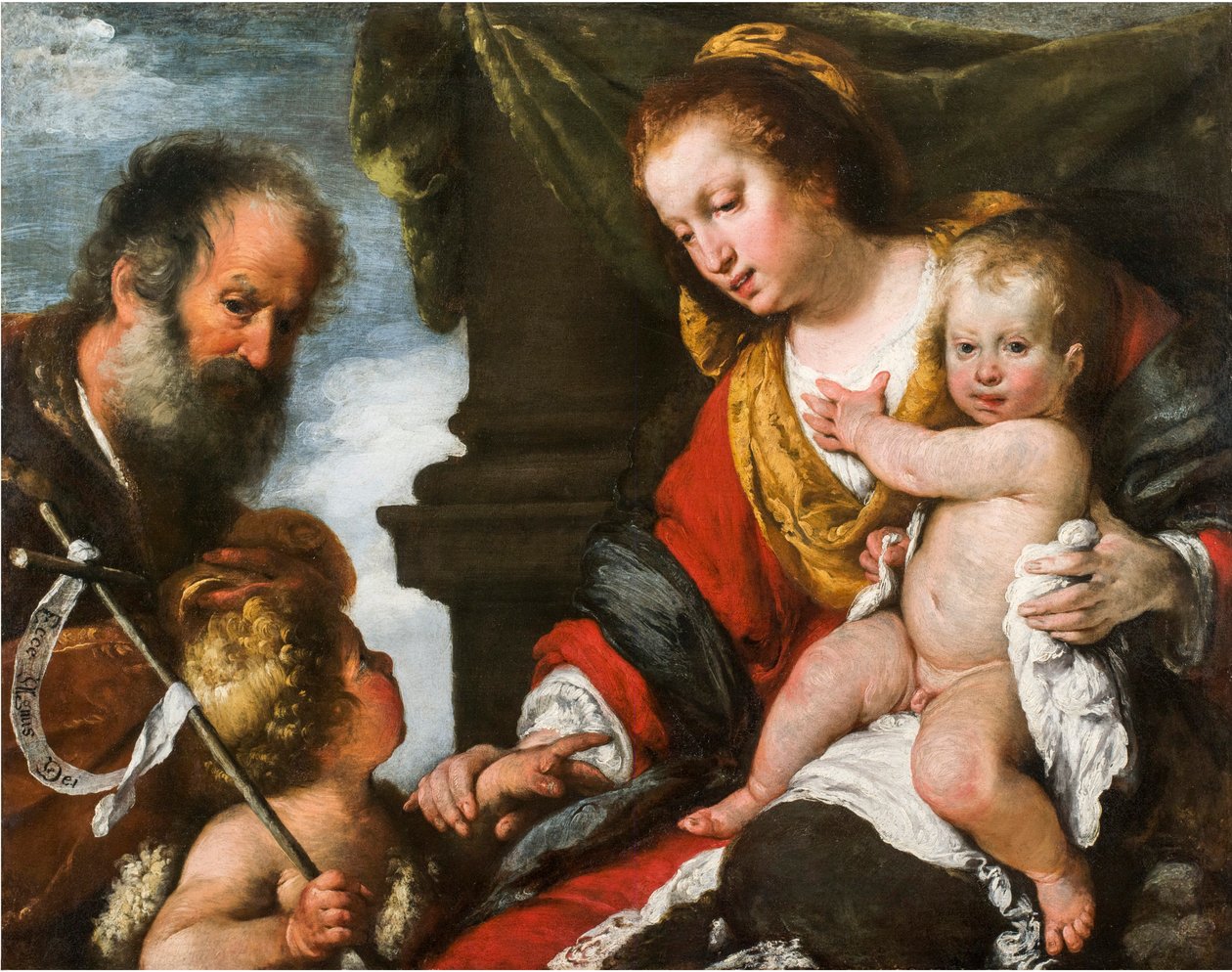 A Sagrada Família. de Bernardo Strozzi
