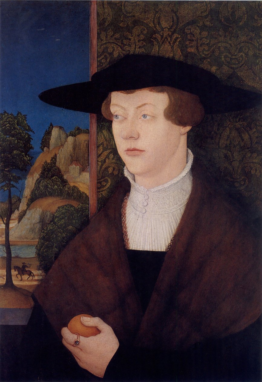 Retrato do patrício de Memmingen Hans Rott de Bernhard Strigel